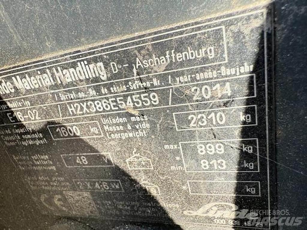 Linde E16-02 Strivuitoare-altele