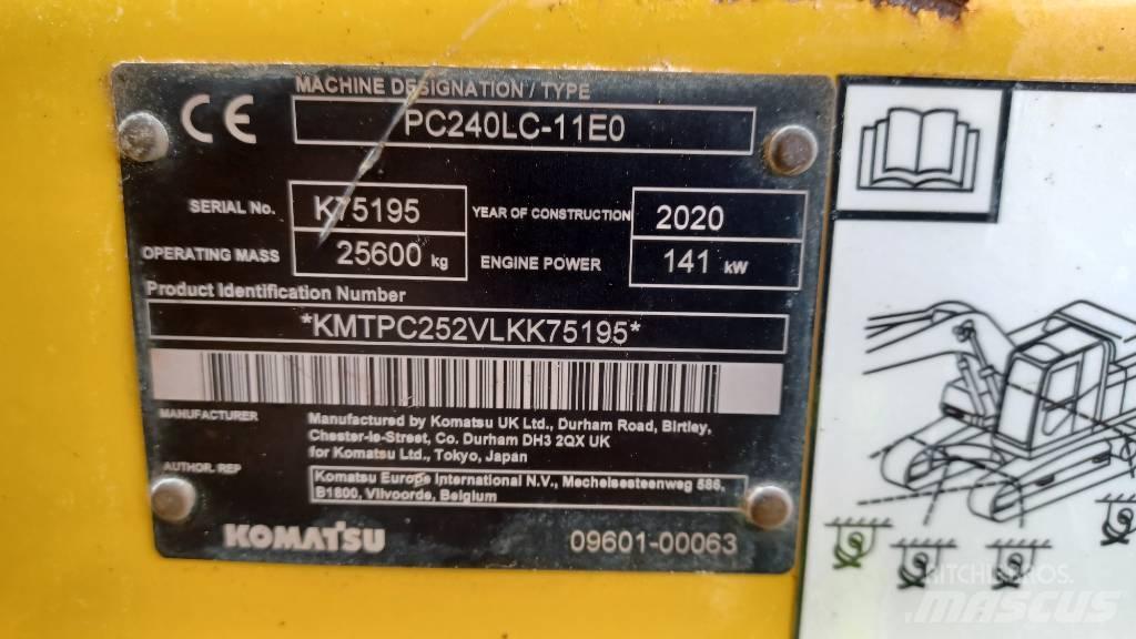 Komatsu PC240LC-11 Excavatoare pe șenile

