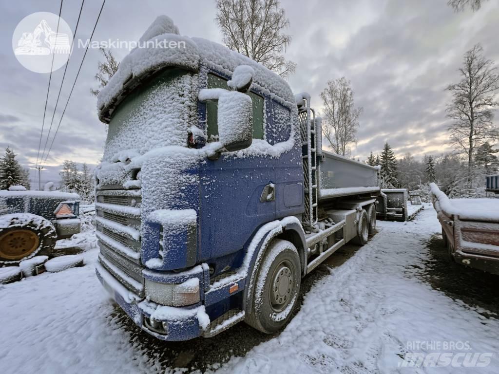 Scania R 124 GB 470 Camion cu carlig de ridicare