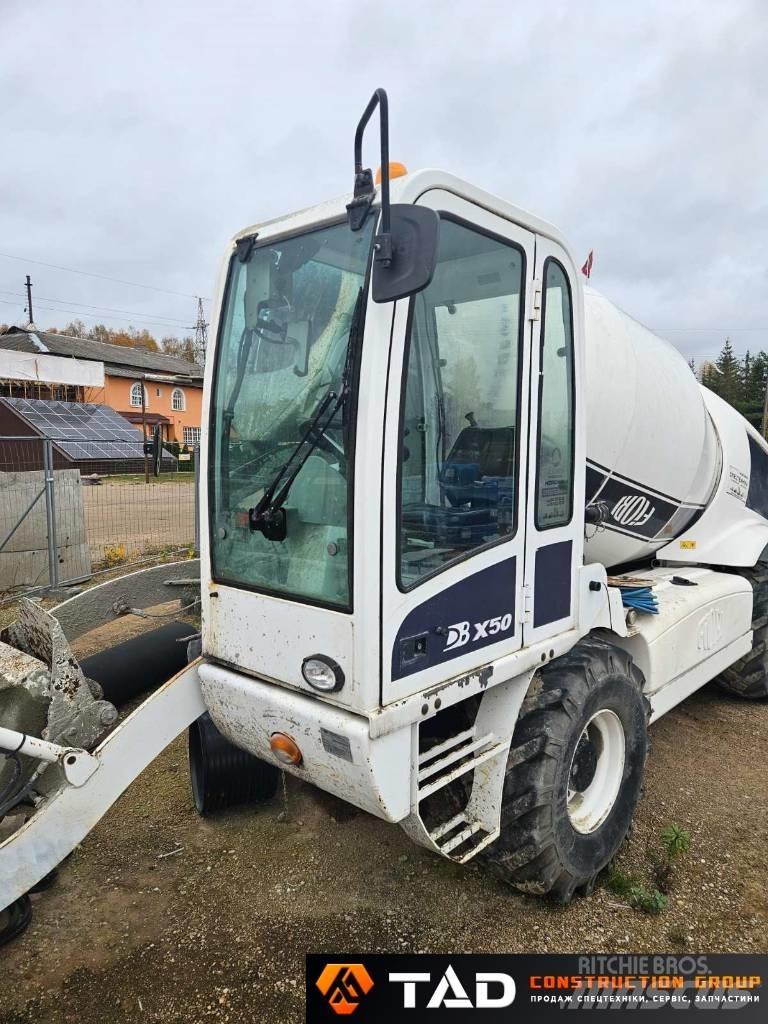 Fiori DB X50 Mixere beton/mortar