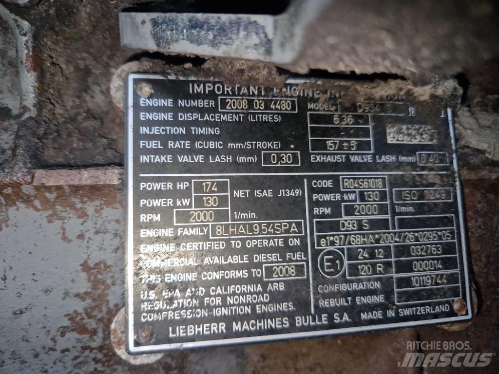 Liebherr D934S A4 Motoare