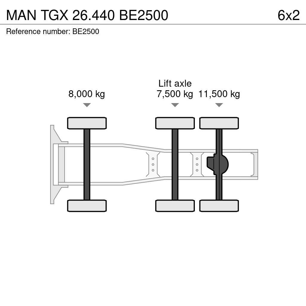 MAN TGX 26.440 Autotractoare