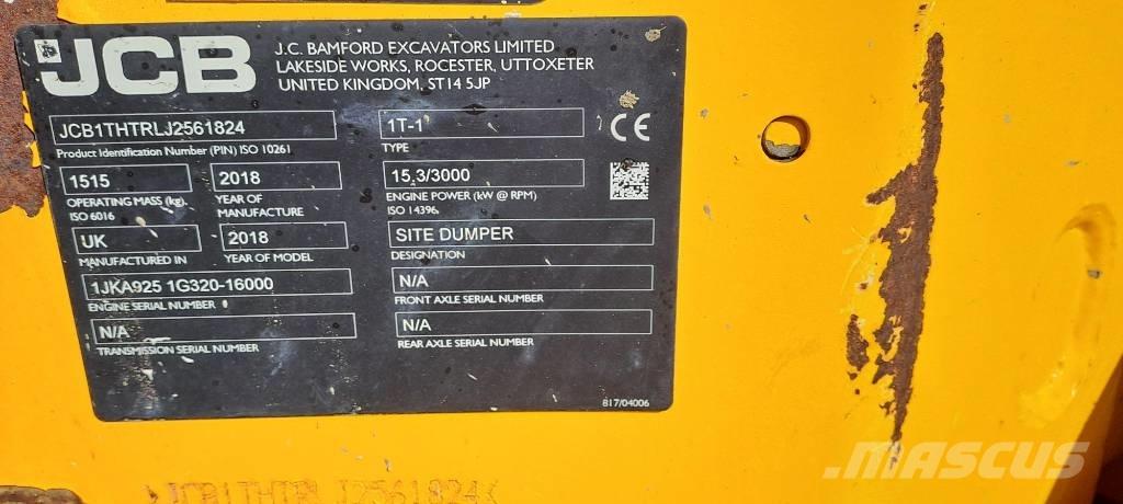 JCB 1 T Minitractor de teren
