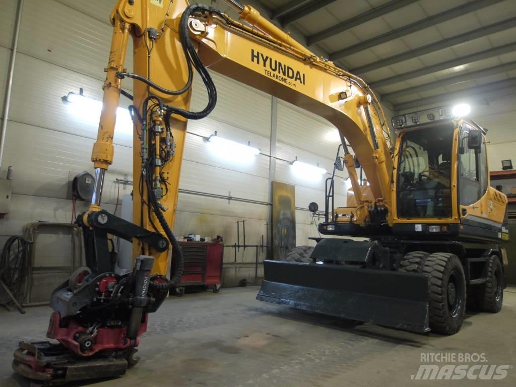 Hyundai R 160 W-9A Excavatoare cu roti