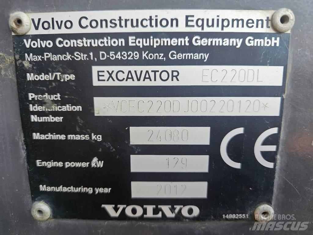 Volvo EC 220 DL Excavatoare pe șenile
