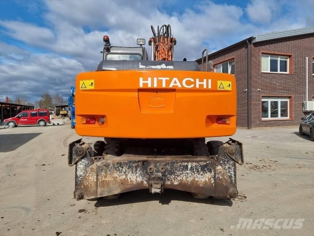 Hitachi ZX 160 W Excavatoare cu roti