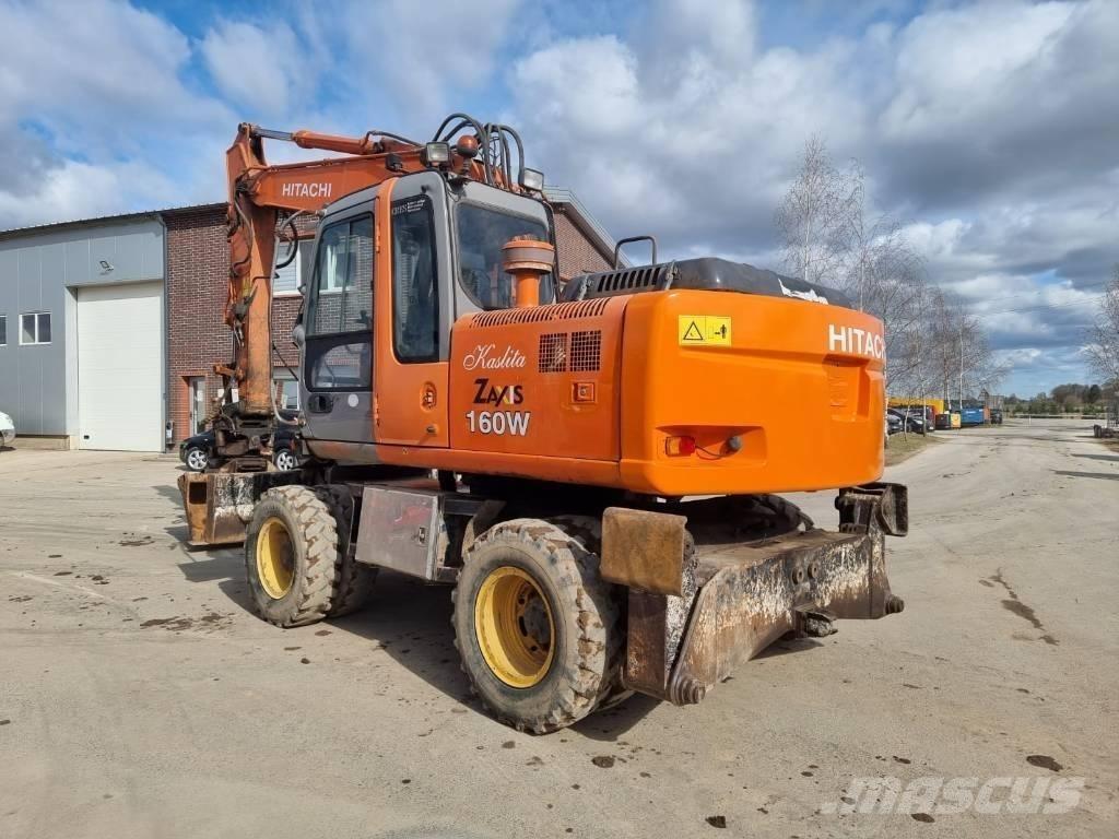 Hitachi ZX 160 W Excavatoare cu roti