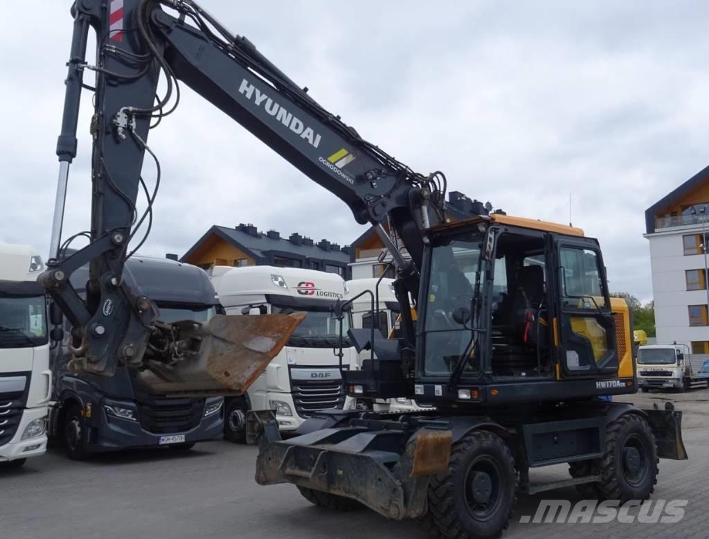 Hyundai HW 170 ACR Excavatoare cu roti