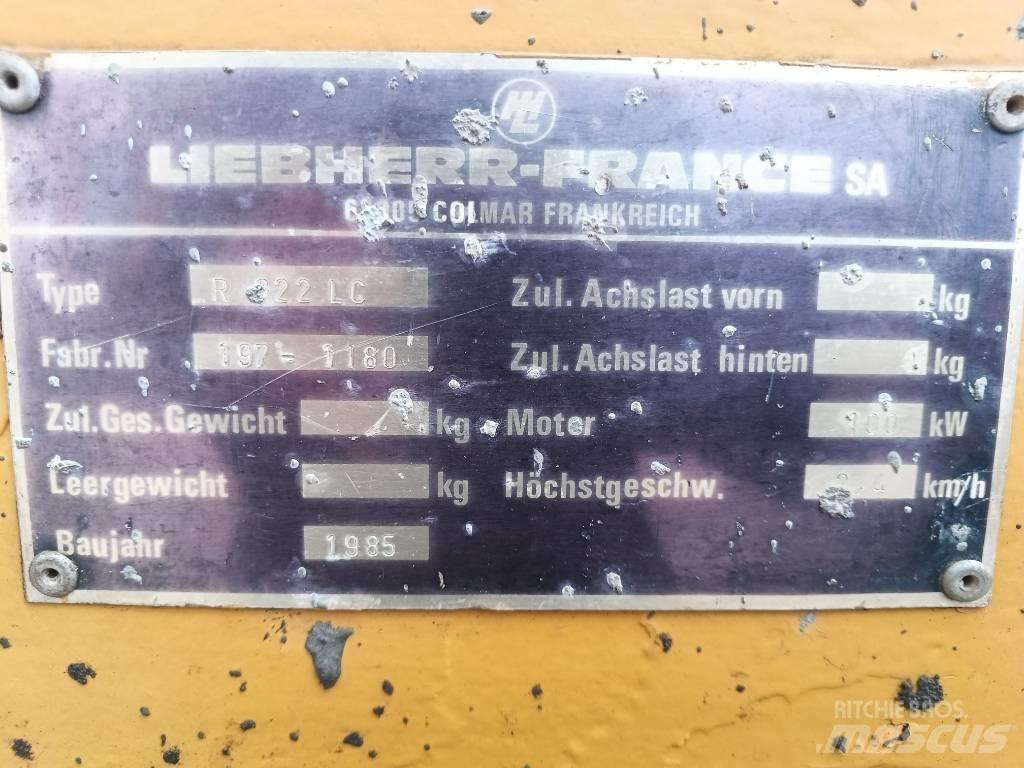 Liebherr R 922 L Excavatoare pe șenile
