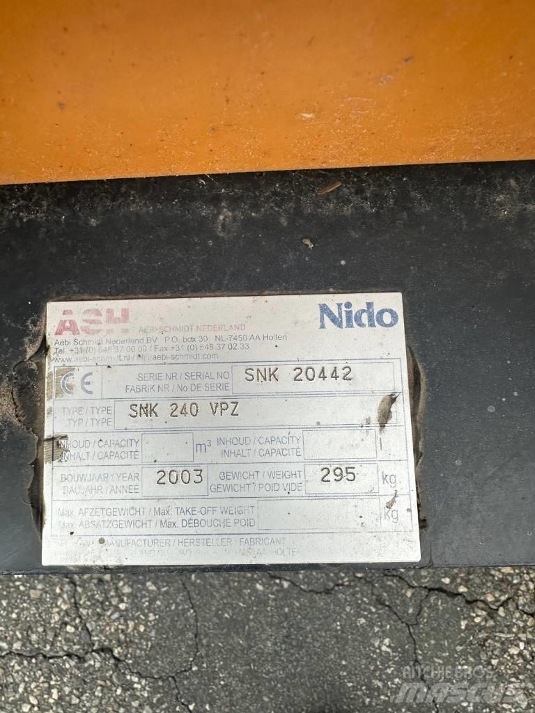 Nido SNK 240 VPZ Lame pentru dezapezire si pluguri