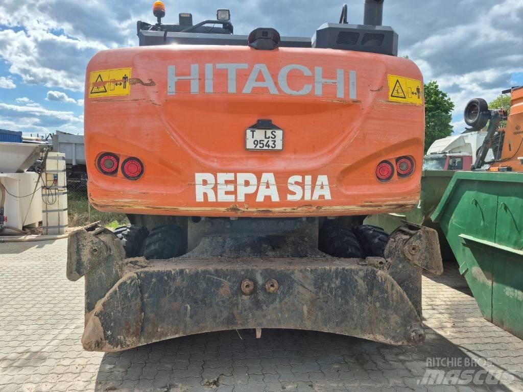 Hitachi ZX 170 W-6 Excavatoare cu roti