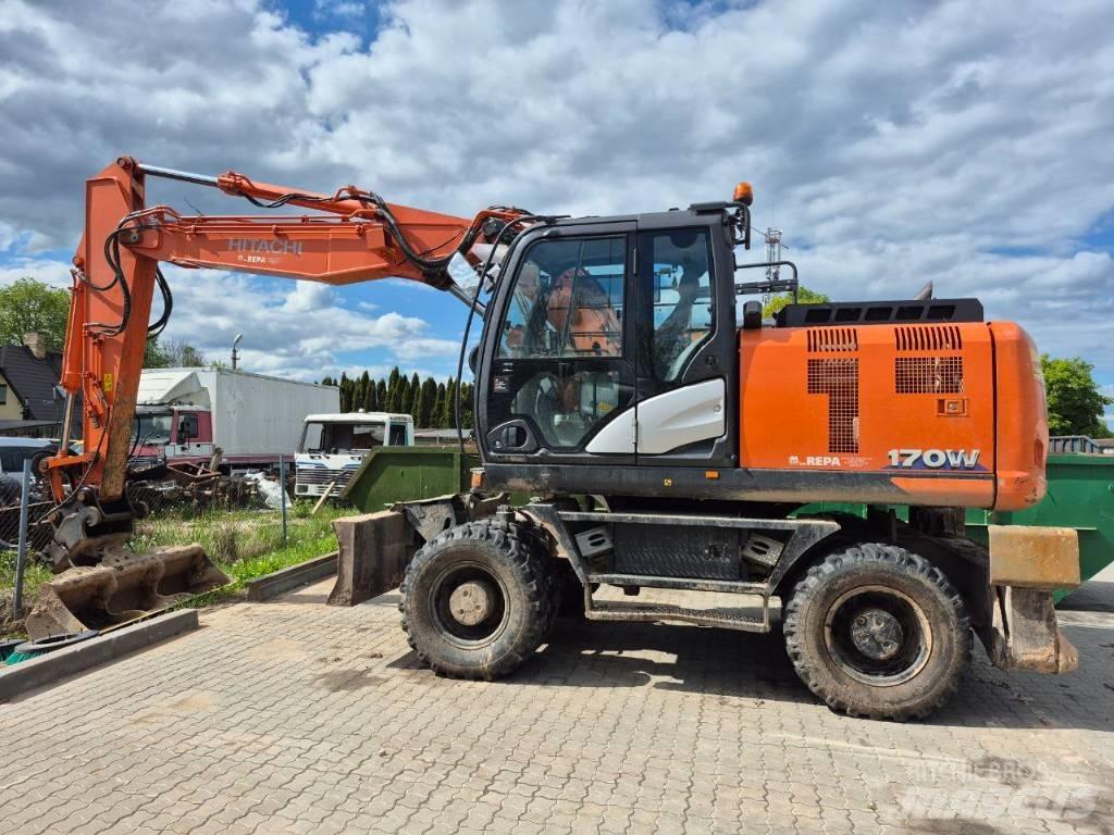 Hitachi ZX 170 W-6 Excavatoare cu roti