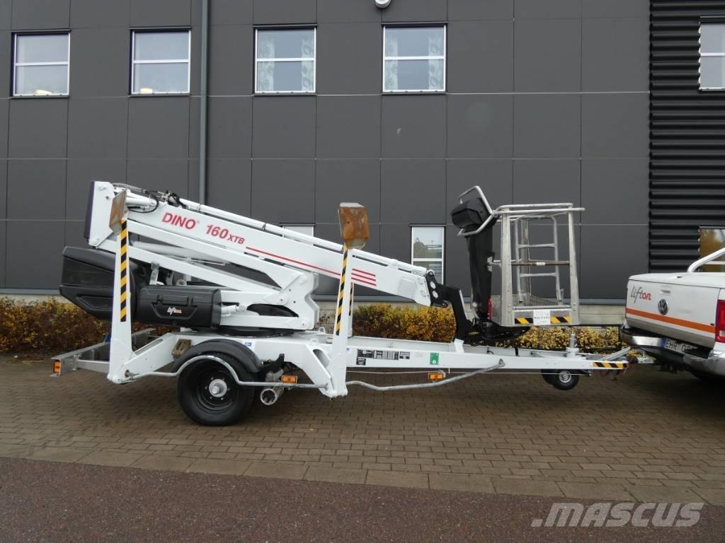 Dino 160 XTB Skylift Platforme aeriene montate pe remorca