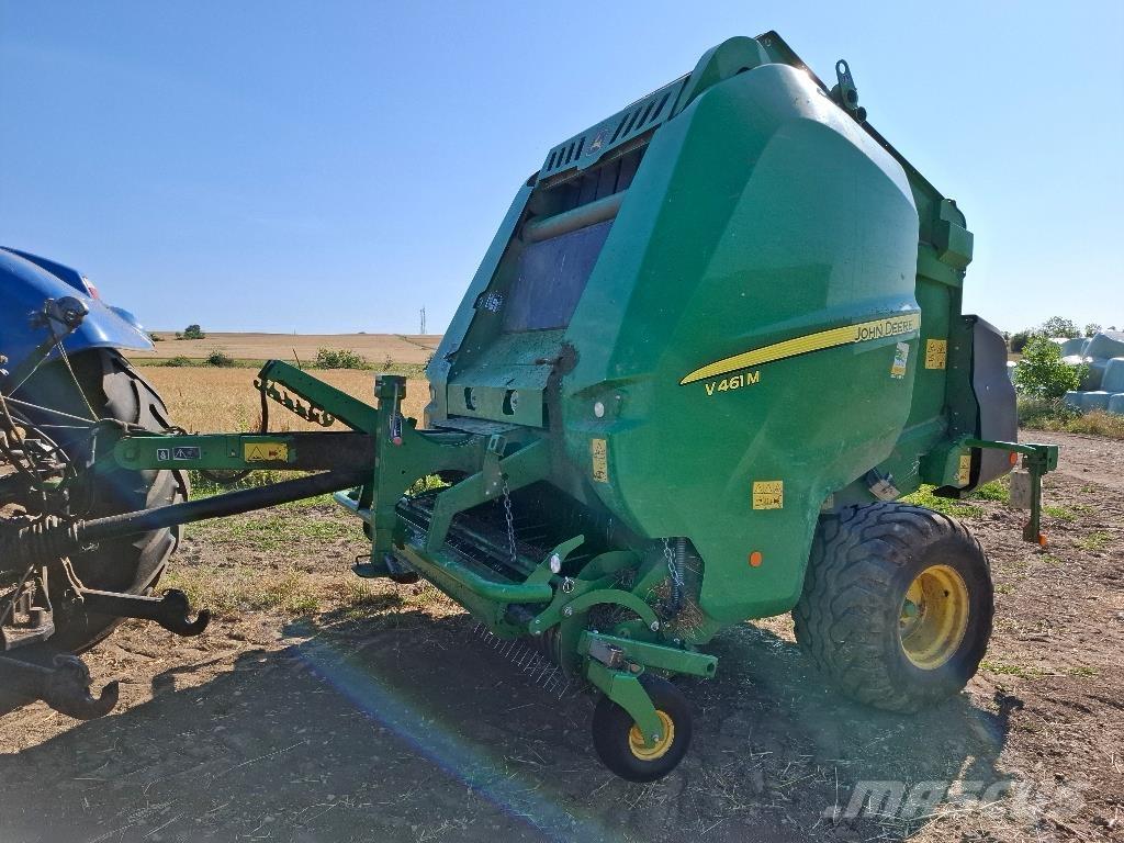 John Deere V461M Masina de balotat cilindric