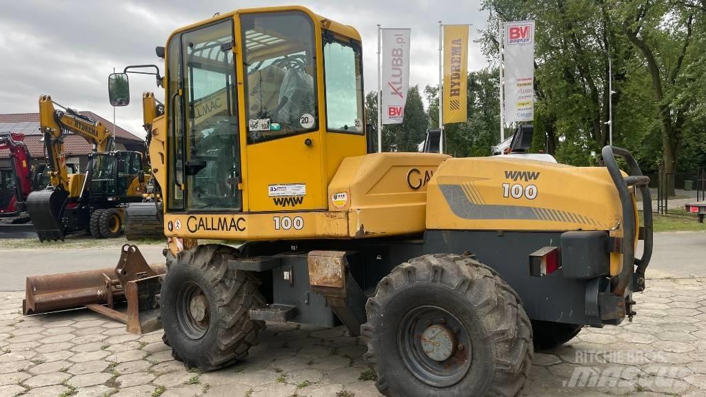 Gallmac WMW 100 Excavatoare cu roti