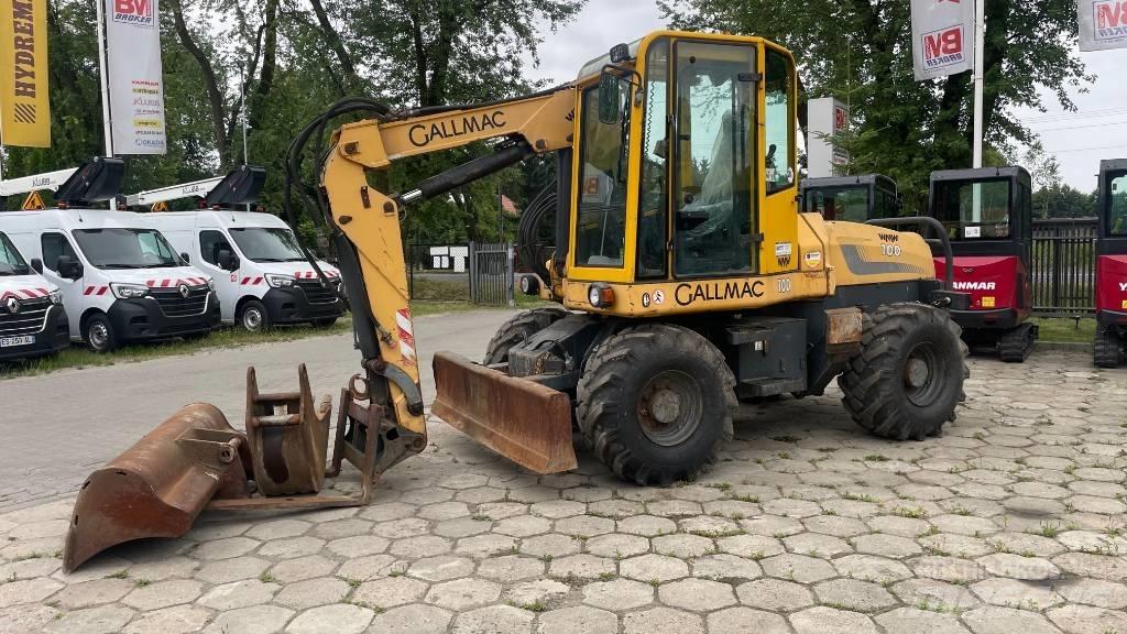 Gallmac WMW 100 Excavatoare cu roti