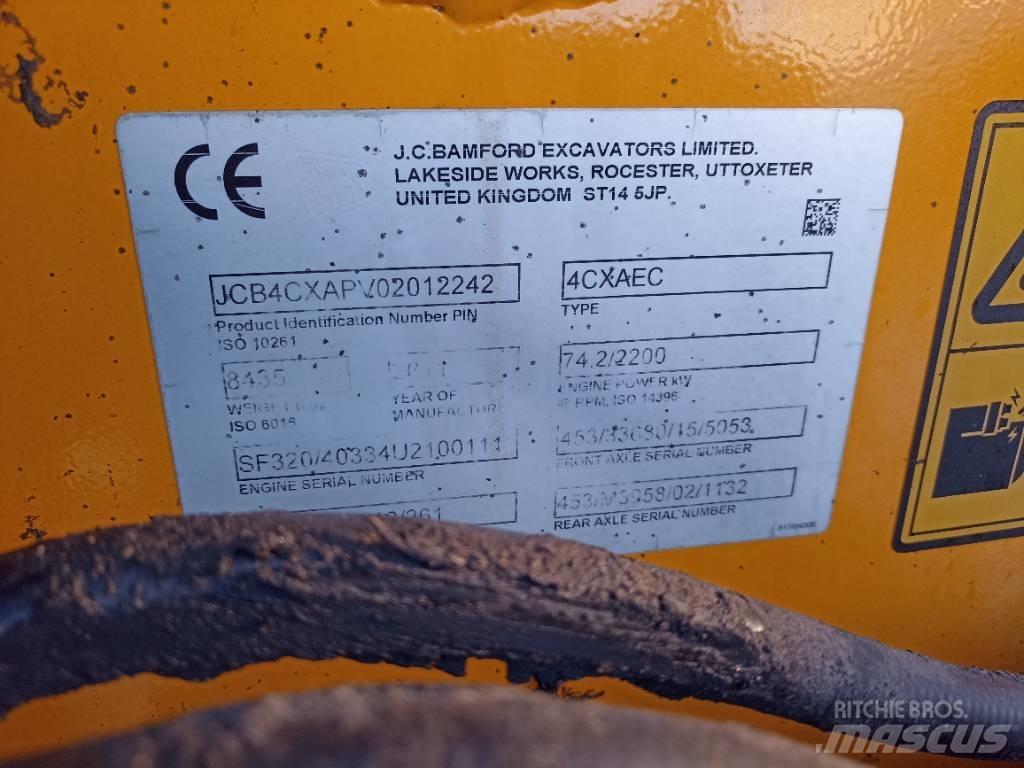 JCB 4 CX Buldoexcavatoare