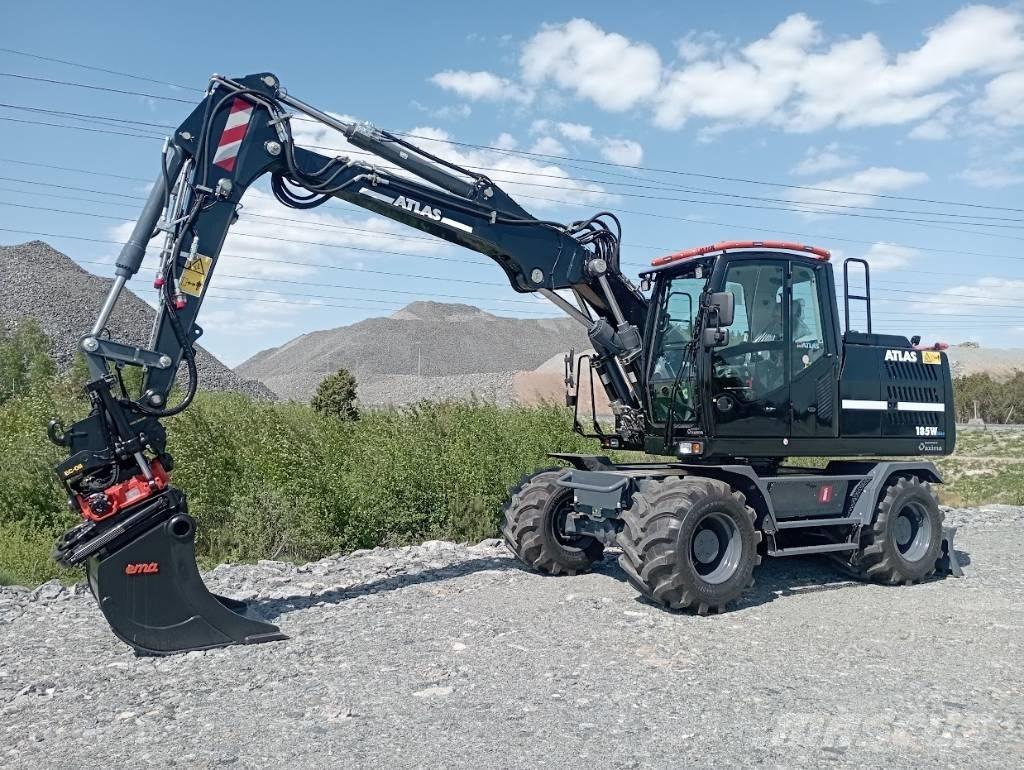 Atlas 185w Excavatoare cu roti