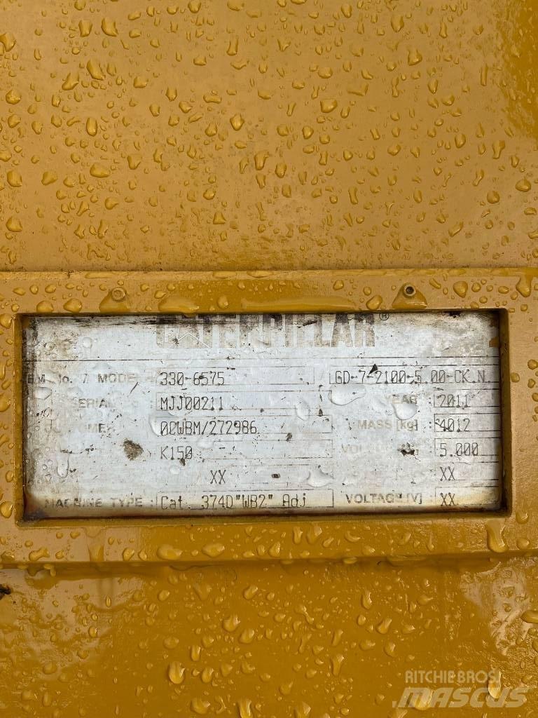 CAT 374 CAT Bucket Pistoane