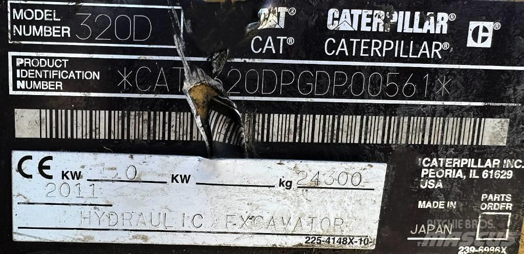 CAT 320 D L Excavatoare pe șenile
