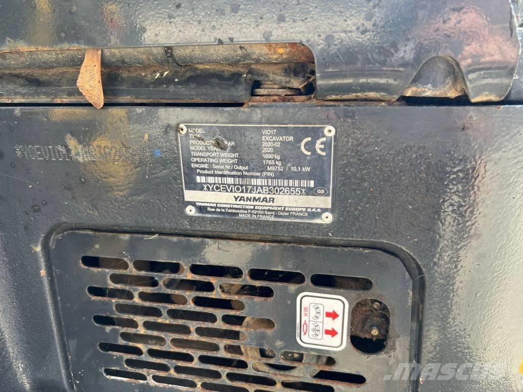 Yanmar Vio 17 Mini excavatoare < 7t