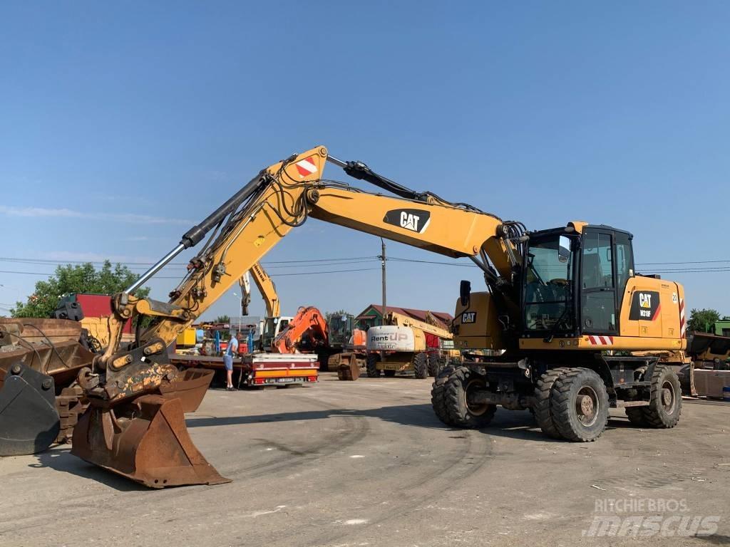 CAT M 318 F Excavatoare cu roti