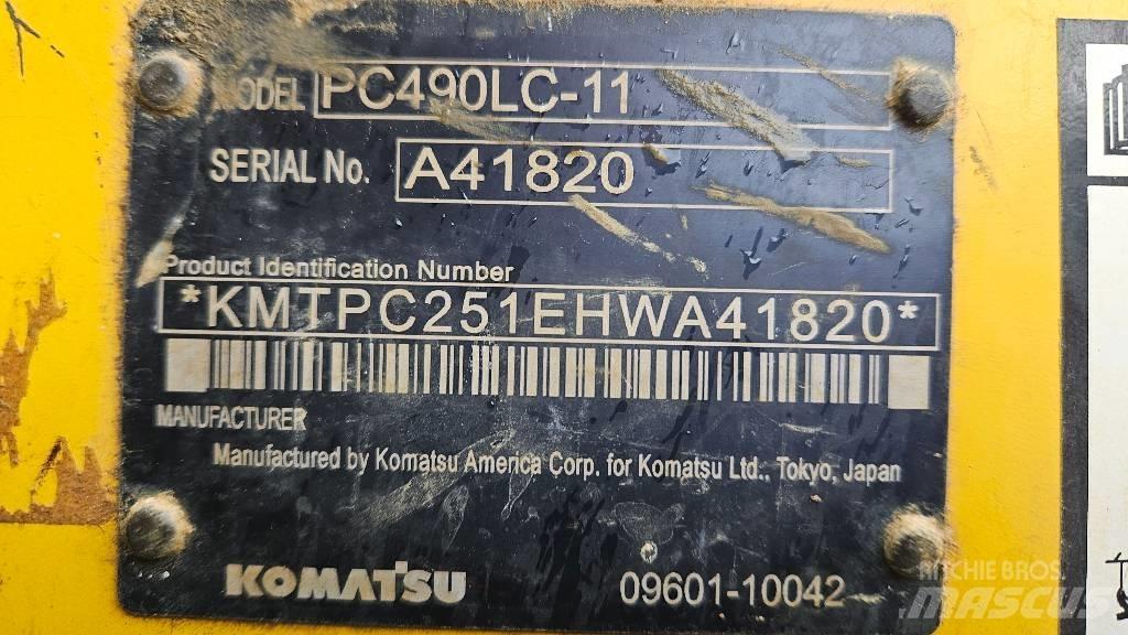 Komatsu PC 490 LC-11 Excavatoare pe șenile

