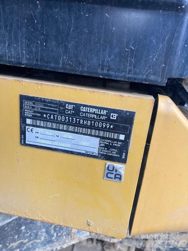 CAT 313 GC - nextgen Excavatoare pe șenile

