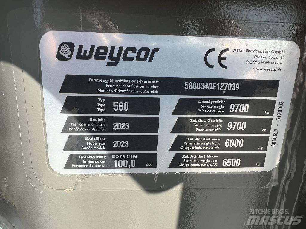 Weycor AR 580 Incarcator pe pneuri