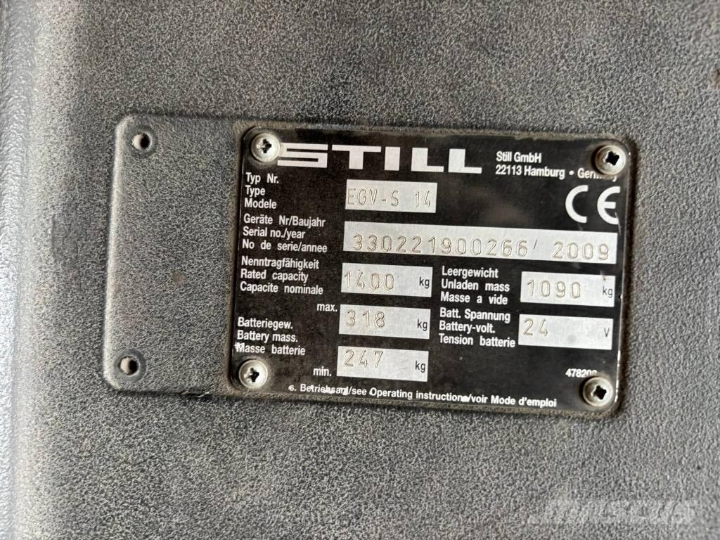 Still EGV-S14 Transpaleti autopropulsanti