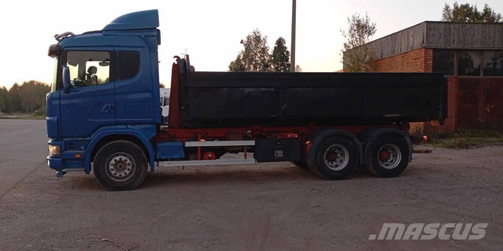 Scania 124 C 420 Camion cu carlig de ridicare