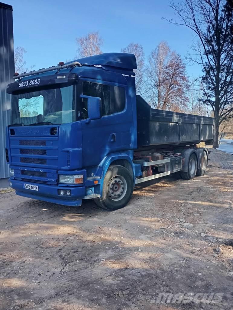 Scania 124 C 420 Camion cu carlig de ridicare