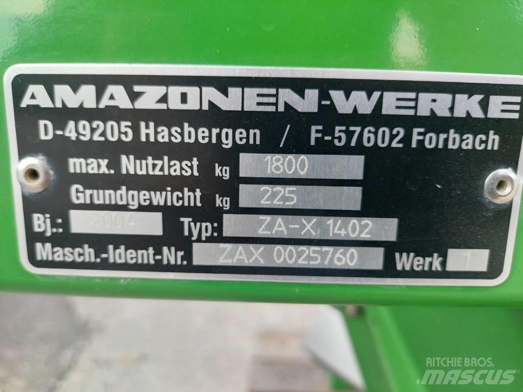 Amazone ZA-X 1402 Împrastierea mineralelor