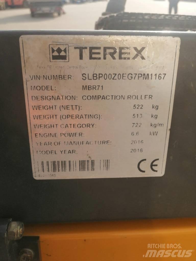Terex MBR71 Compactoare monocilindrice