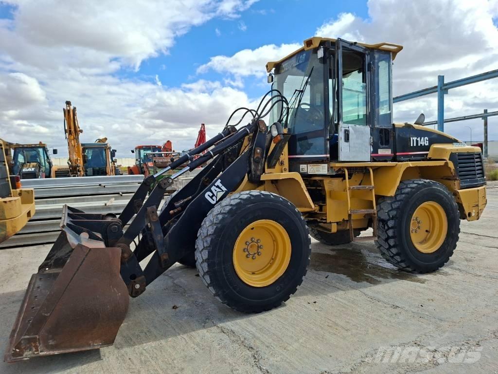 CAT IT 14 G Incarcator pe pneuri
