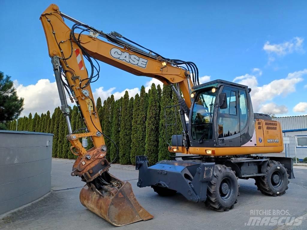 CASE WX 148 Excavatoare cu roti
