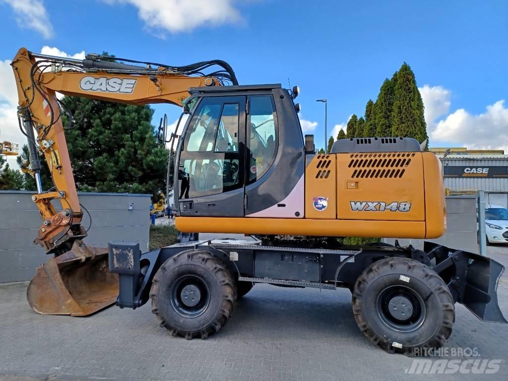 CASE WX 148 Excavatoare cu roti