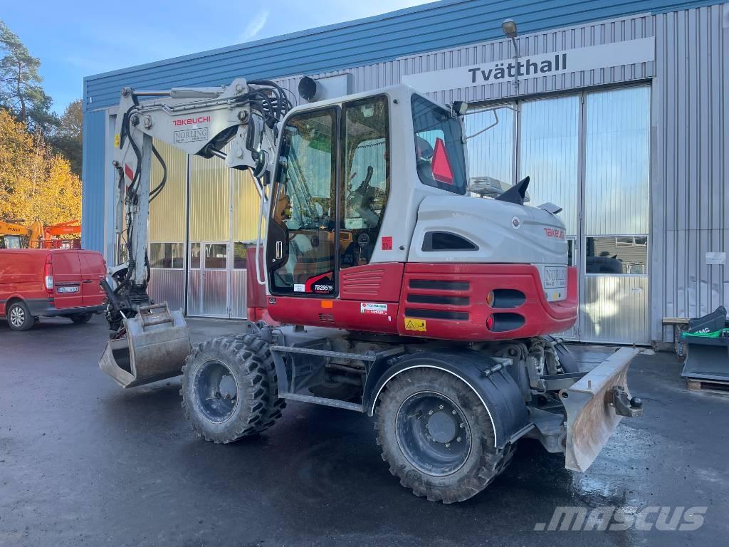 Takeuchi TB 295 W Excavatoare cu roti