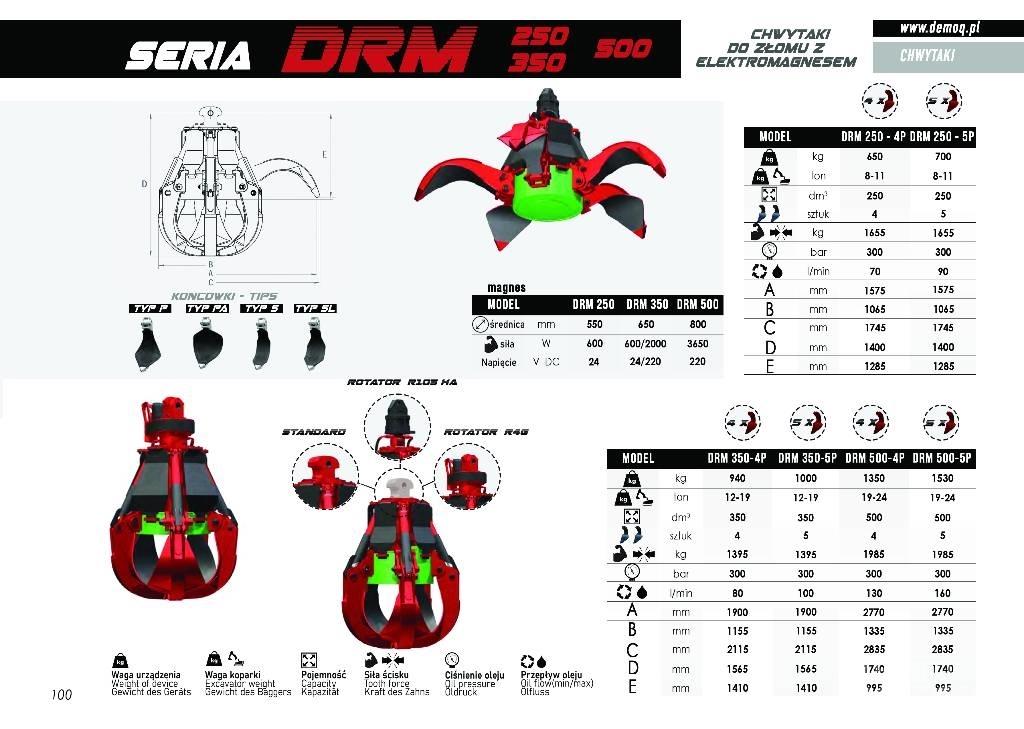  DEMOQ DRM250-5P Cupa