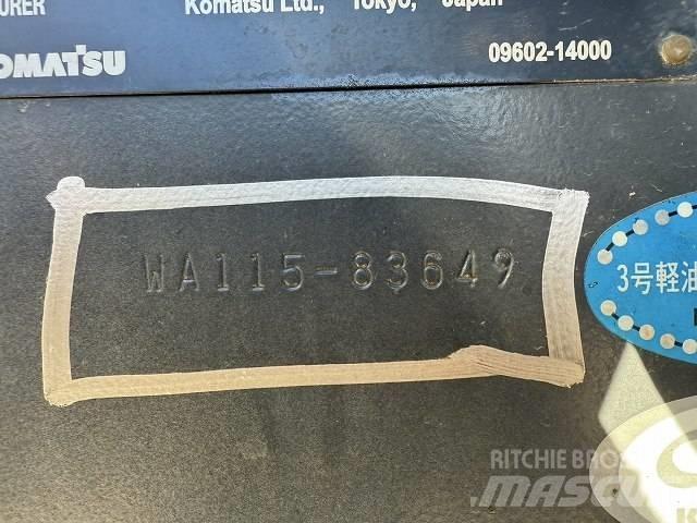 Komatsu WA 100-6 Incarcator pe pneuri