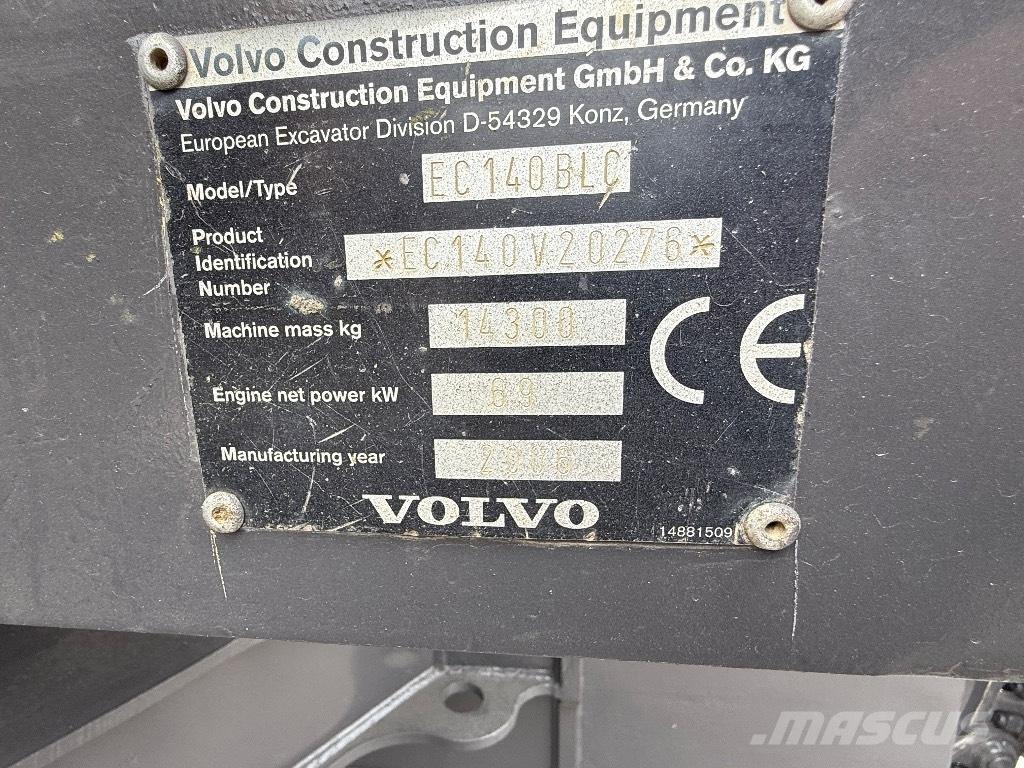 Volvo EC 140 B Excavatoare pe șenile
