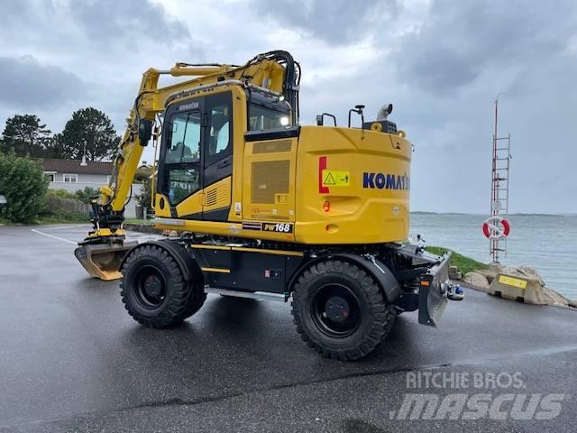 Komatsu PW168-11 Excavatoare cu roti