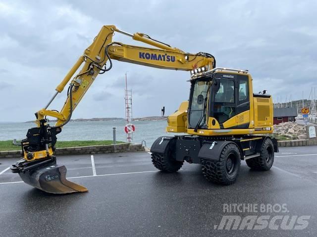Komatsu PW168-11 Excavatoare cu roti