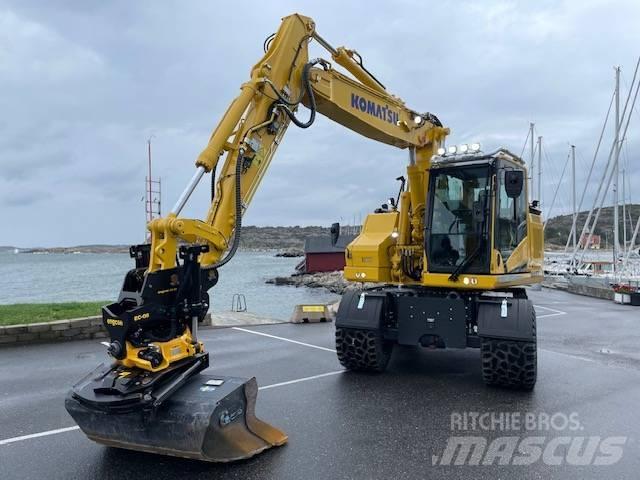 Komatsu PW168-11 Excavatoare cu roti