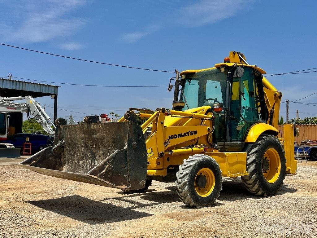 Komatsu WB 97 R Buldoexcavatoare