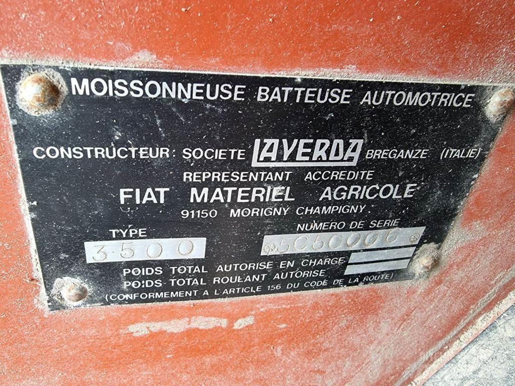 Laverda 3500 Combine de secerat