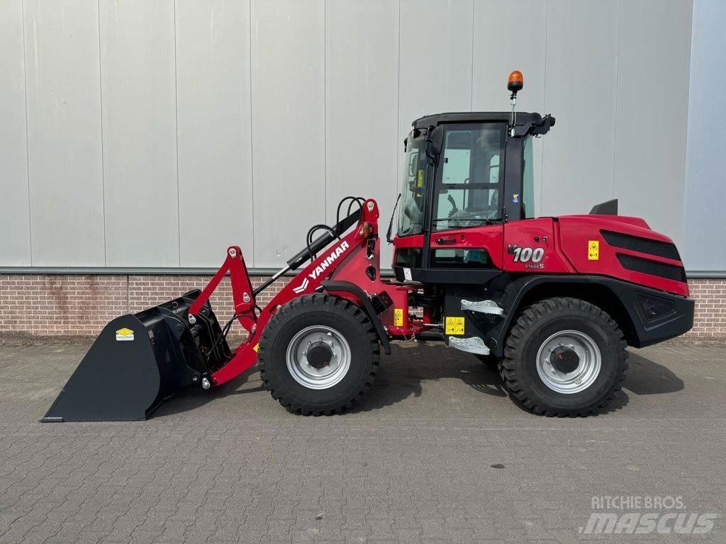 Yanmar V100-5 Incarcator pe pneuri