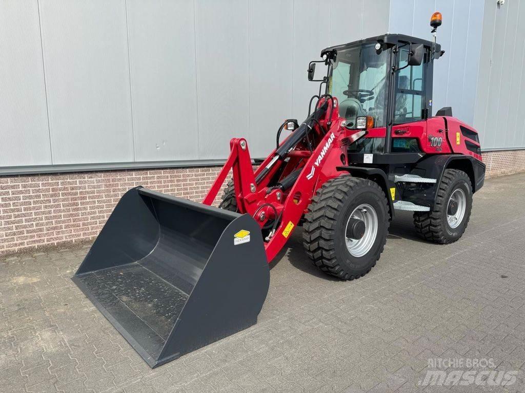 Yanmar V100-5 Incarcator pe pneuri