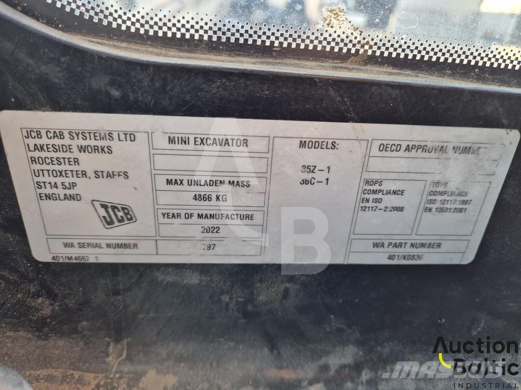 JCB 36C-1 Mini excavatoare < 7t