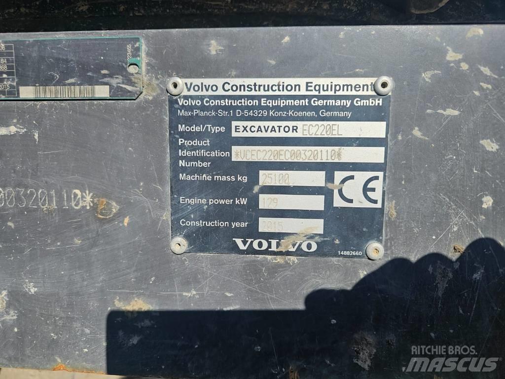 Volvo EC220EL Excavatoare pe șenile
